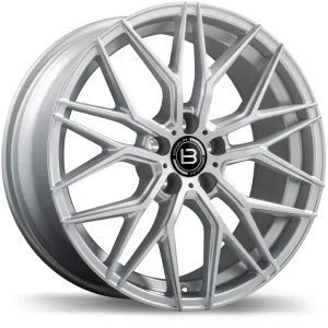 Braelin – BR10 – Silver – 18″x8″ 45mm – All weather Wheels – BR10-1880-31SN+45C651